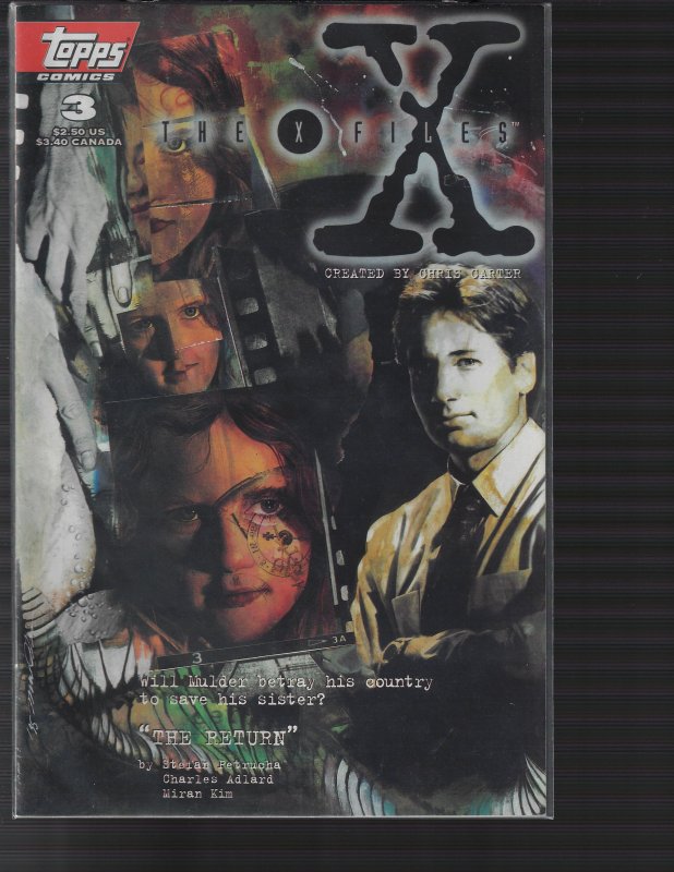 X-Files #3 (Topps, 1995) NM-