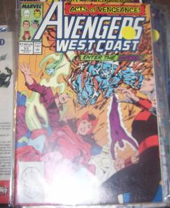 west coast avengers  # 53 DEC 1989  ACTS OF VENGEANCE U FOES PYM SCARLET WITCH