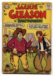 JACKIE GLEASON & THE HONEYMOONERS #9--Golden-Age comic book--G/VG