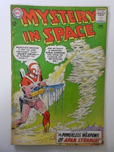 Mystery In Space #84 VG Condition moisture stain