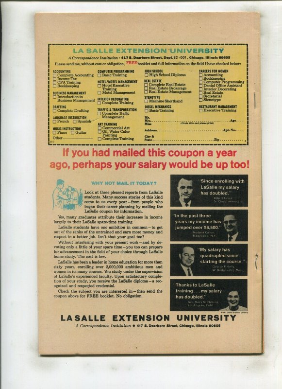 BLONDIE #201 (6.5) NAP HAPPY!! 1972