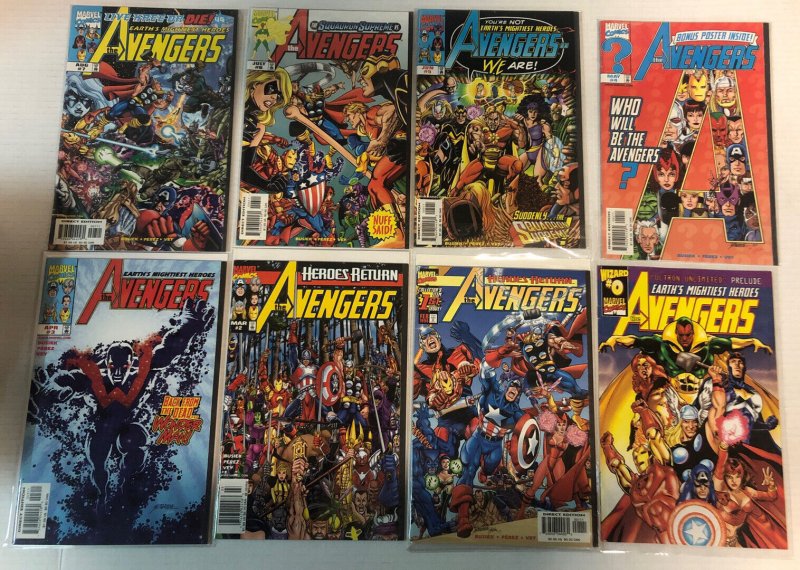 The Avengers Heroes Return ( 1998) # 0-50 (F-VF) Consequential Set | Busiek-vey