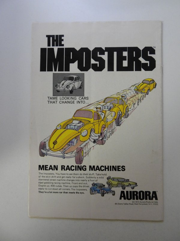 Swamp Thing #1 (1972) VG/FN condition subscription fold