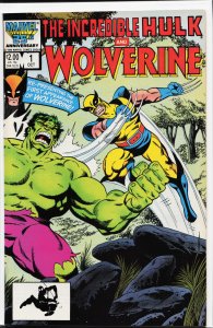 The Incredible Hulk and Wolverine (1986) Wolverine