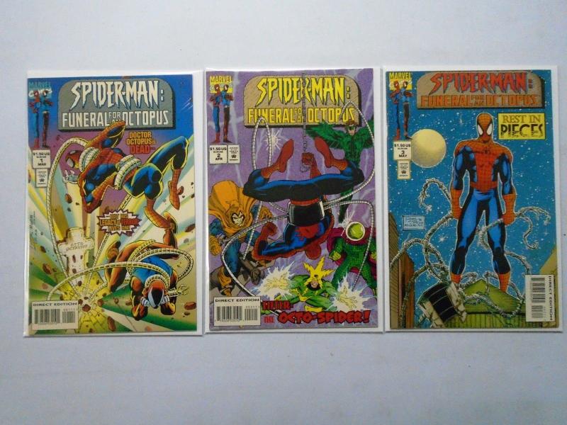 Spider-Man Funeral for an Octopus Set:#1-3, 6.0/FN (1995)