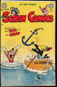 Real Screen Comics #40 (1951) The Fox and the Crow