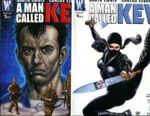 A MAN CALLED KEV #1 2 3 4 5, VF/NM, Garth Ennis, Glenn Farbry, Ezquerra, 2006