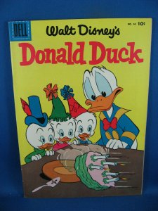 DONALD DUCK 46 VF+ UNCLE SCROOGE BARKS SECRET OF HONDORICA 1956