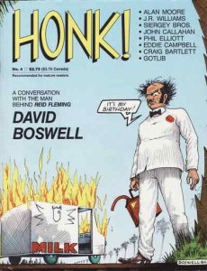 Honk! #4 FN ; Fantagraphics | Reid Fleming Alan Moore