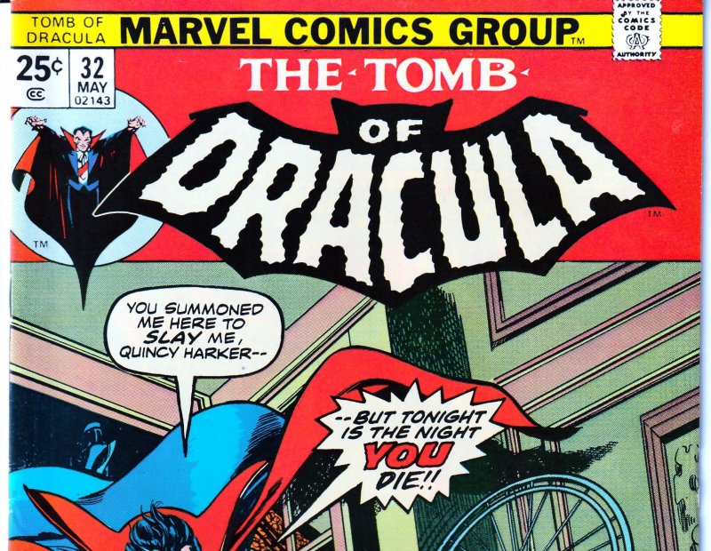 Tomb of Dracula(vol. 1) # 32 Harker vs Dracula !