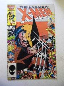 The Uncanny X-Men #211 (1986) VF- Condition