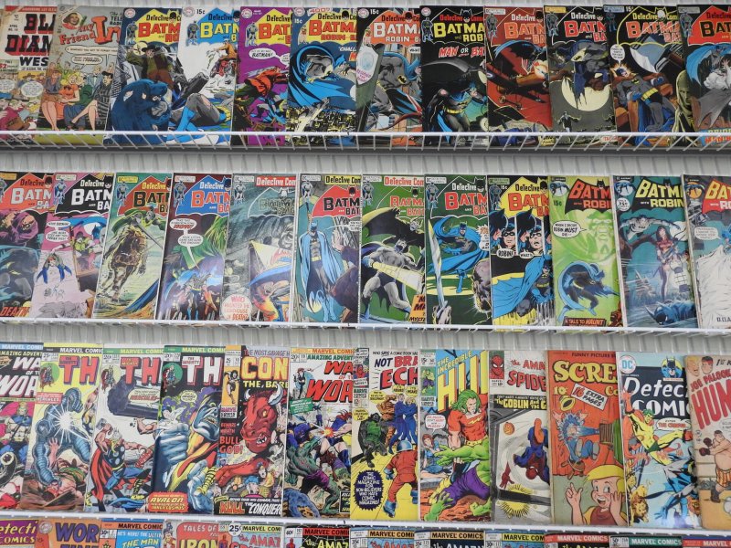 Huge 150+ Silver/Bronze Comics Low Grade Lot!! W/ Batman, Spider-Man, Thor+ MORE