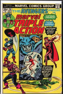 Marvel Triple Action #20 (1974) The Avengers
