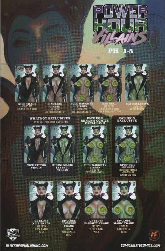 Power Hour 3 Shikarii Dragon Maleficent Close Up Nice Cover Lim to 75 NM