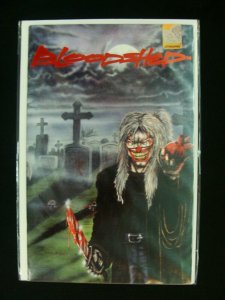 Bloodshed #1 Limited Edition Wrap Cover Signed Individually Numbered Damage