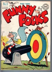 Funny Folks--#9--1947--COMIC BOOK--DC--VF-