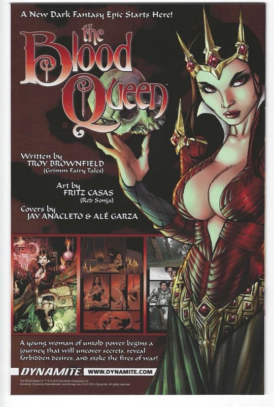 Chaos #1 - Dynamite 2014 - J. Scott Campbell Cover - NM