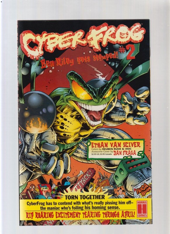 Cyberfrog #1 - Ethan Van Sciver (8.5/9.0) 1996