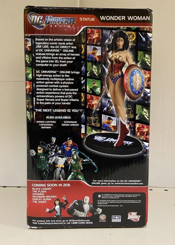 DC Direct DC Universe Online Wonder Woman Statue