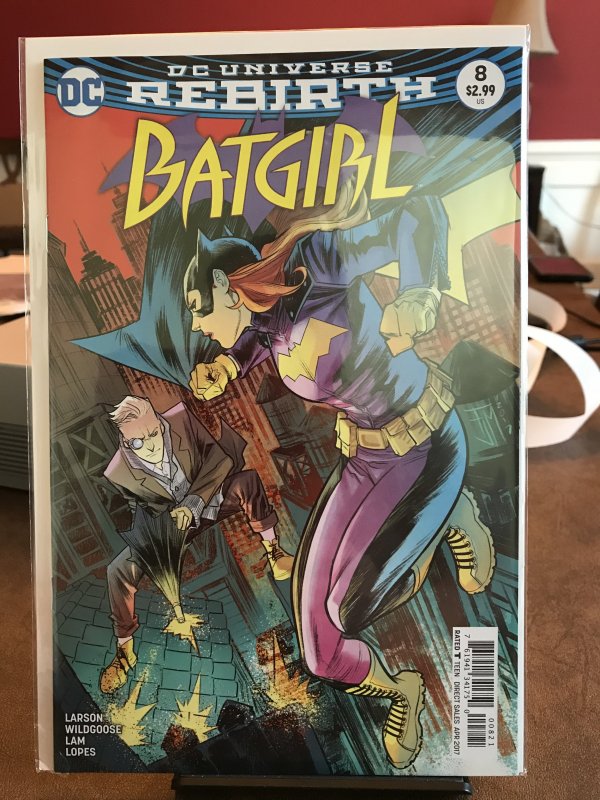 Batgirl #8  Francis Manapul Variant!