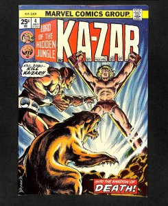 Ka-Zar (1974) #4