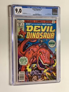 Devil Dinosaur 1 Cgc 9.0 Wp Marvel 1978