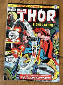 Thor #218 John Buscema 1973 NM High Grade