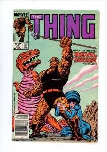 The Thing #31 (1986) DEVIL DINOSAUR & MOON-GIRL! Ya Gotta luv it! / ID#963