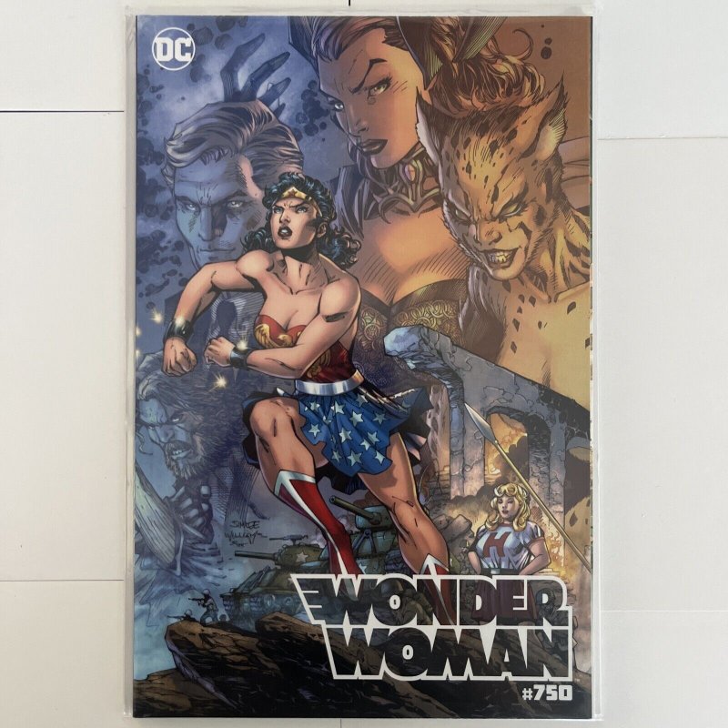 Wonder Woman #750 Torpedo Comics Jim Lee variant Set. Covers A, B, C, G. Minty!