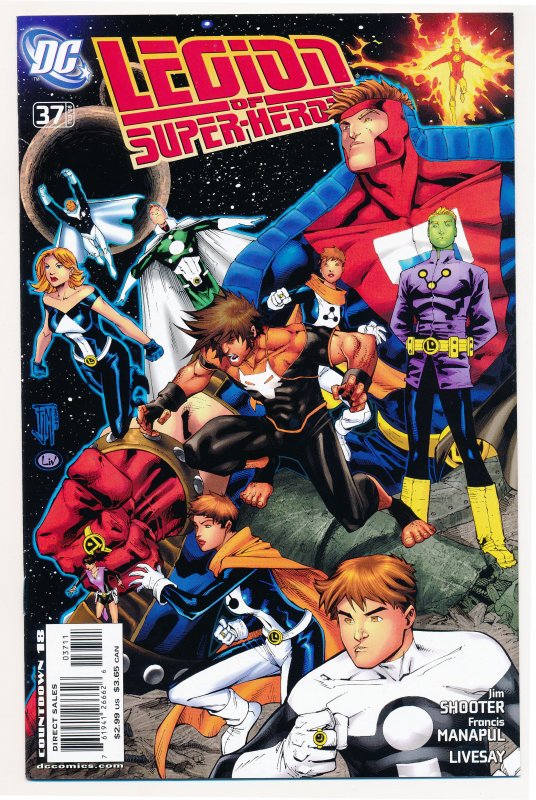 Legion of Super-Heroes (2005-2009 5th series) #1-50 VF/NM Complete series