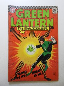 Green Lantern #49 (1966) VG Condition centerfold detached top staple