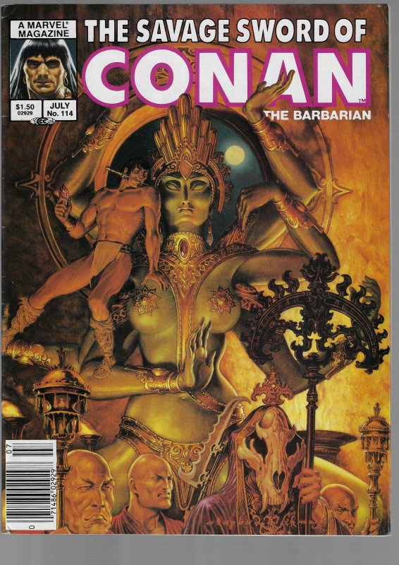 Savage Sword of Conan #114 (Marvel, 1985)