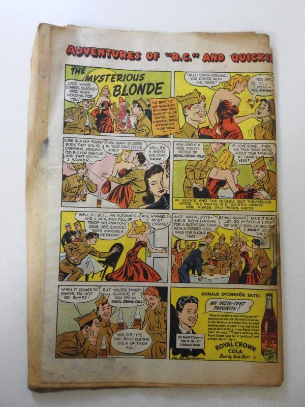 Action Comics #75 (1944) FR/GD Condition moisture damage, mold