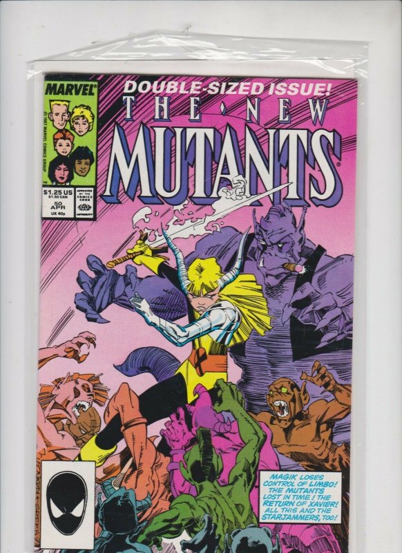 THE NEW MUTANTS # 50 1986 MARVEL / UNREAD / HIGH 