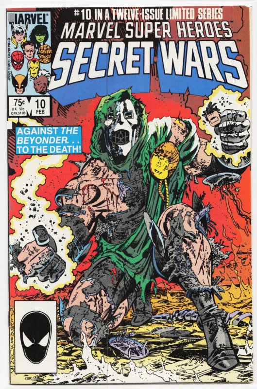 Marvel Super Heroes Secret Wars #10 Direct Edition (1985)