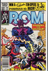 Rom #26 (1982) Rom