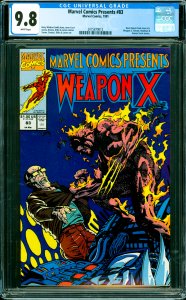 Marvel Comics Presents #83 CGC Graded 9.8 Weapon X, Firestar, Hawkeye & Human...
