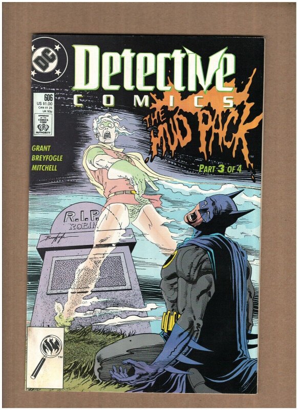 Detective Comics #606 DC Comics 1989 Batman Mudpack pt.3 Clayface VF 8.0