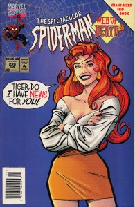 The Spectacular Spider-Man #220 Newsstand Edition (1995) Spider-Man