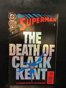 Superman #100 Holograhic Foil Cover (1995)nm