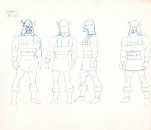 Masters of the Universe Animation Art #37 - A - Rago - 1980s by Ric Estrada