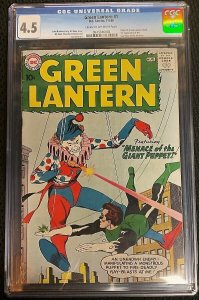 Green Lantern 1 (1960) CGC 4.5