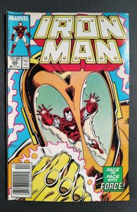 Iron Man #223 Newsstand Edition (1987)