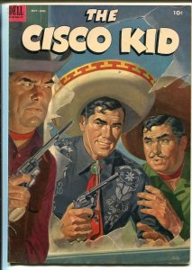 Cisco Kid #15 1953-Dell-painted cover-western stories-VG+