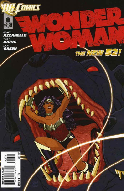 Wonder Woman (4th Series) #6 VF/NM; DC | save on shipping - details inside