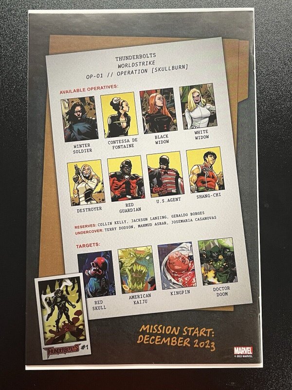 MARVEL ZOMBIES BLACK WHITE BLOOD #1 (2023) 1:25 Albuquerque Var VF+ PROSHIPPER