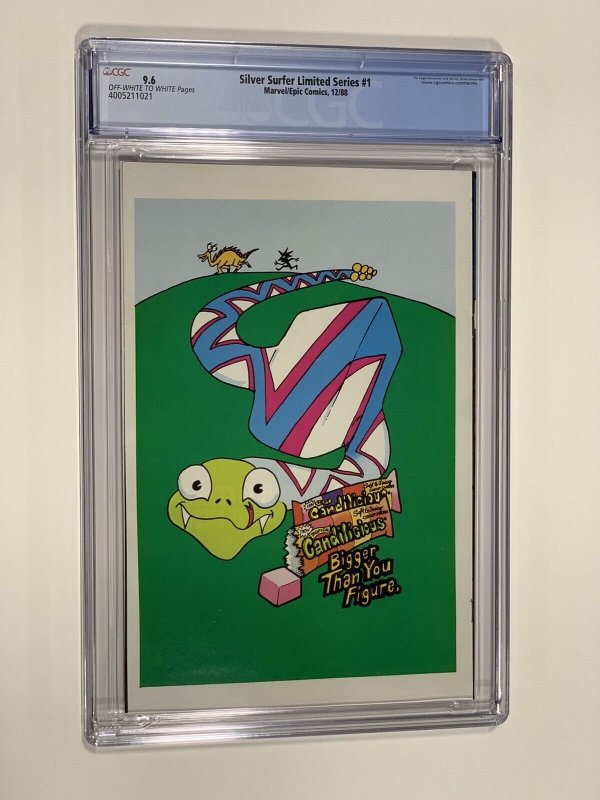 Silver Surfer Limited Series 1 cgc 9.6 marvel 1988 