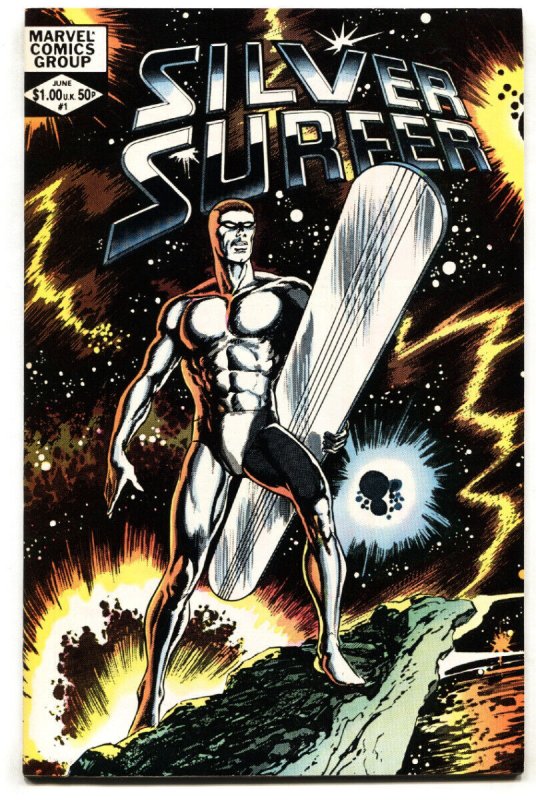SILVER SURFER V.2 #1 -- 1982 -- MARVEL COMICS -- BYRNE COVER  -- VF/NM