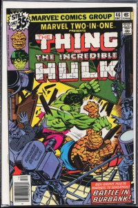 Marvel Two-in-One #46 (1978) The Thing
