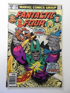 Fantastic Four #208 (1979) VG+ Condition overspray